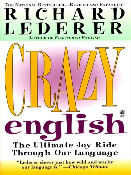 Title details for Crazy English by Richard Lederer - Available